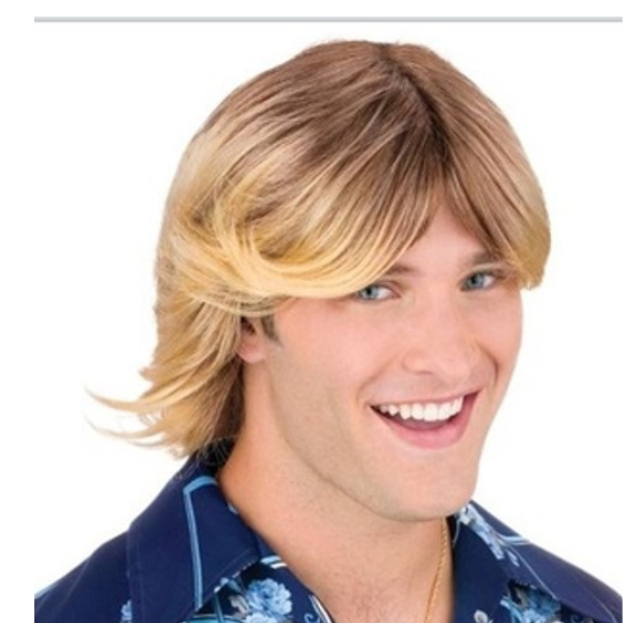 פאה לתחפושת בלונד גבר