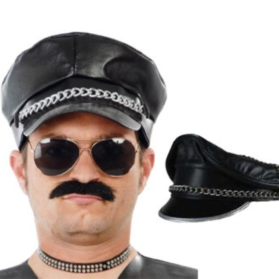 כובע עור לתחפושת