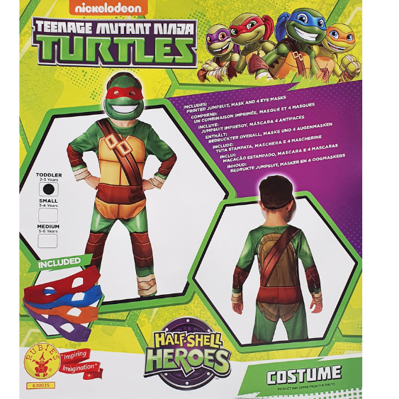 תחפושת צב נינגה