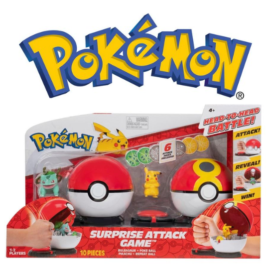 דו קרב פוקימון, מלחמת פוקימונים, משחק פוקימון תקיפה בהפתעה