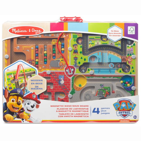 לוח מבוך מגנטי מבית מליסה ודאג