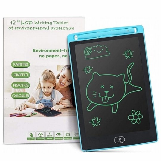 לוח ציור פלא צבעוני בגודל 30 ס"מ אקולוגי ואינו מצריך נייר או כלי כתיבה