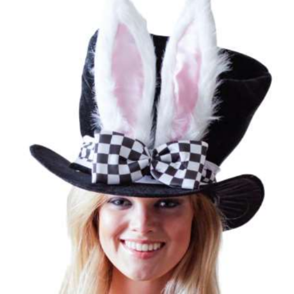 כובע תחפושת הארנב המאחר