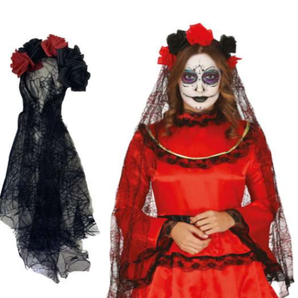 קשת ראש לתחפושת יום המתים