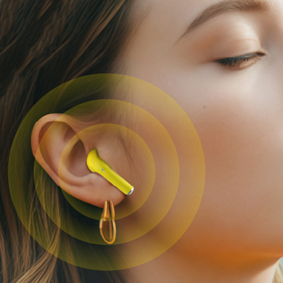 אוזניות אלחוטיות YOOKIE Rainbow Bean - עיצוב סוכריות צבעוני