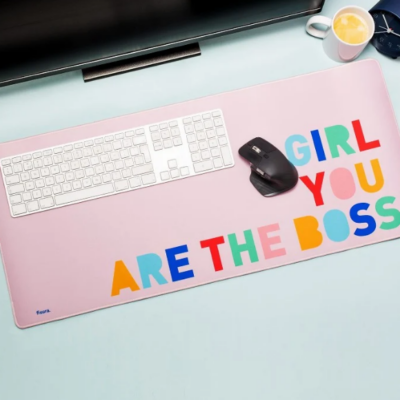 משטח עבודה למחשב girl you are the boss