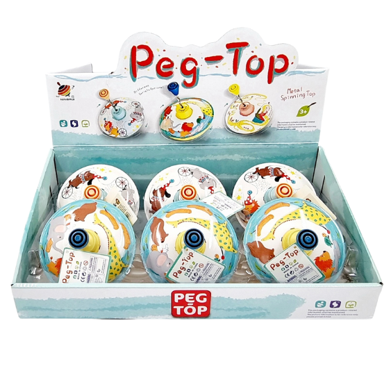 סביבון לחיצה מתכת