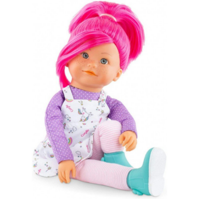 בובה קורולה שיער ורוד